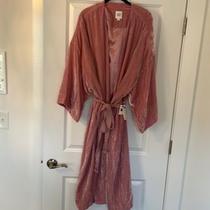 GAP velvet trench coat